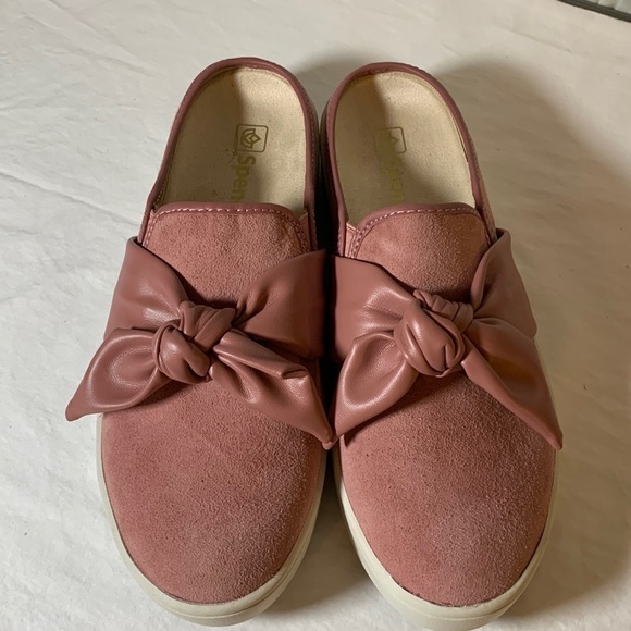 Spenco Orthopedic Comfort Suede Slip On Sneakers, 9.5D - Picture 1 of 8